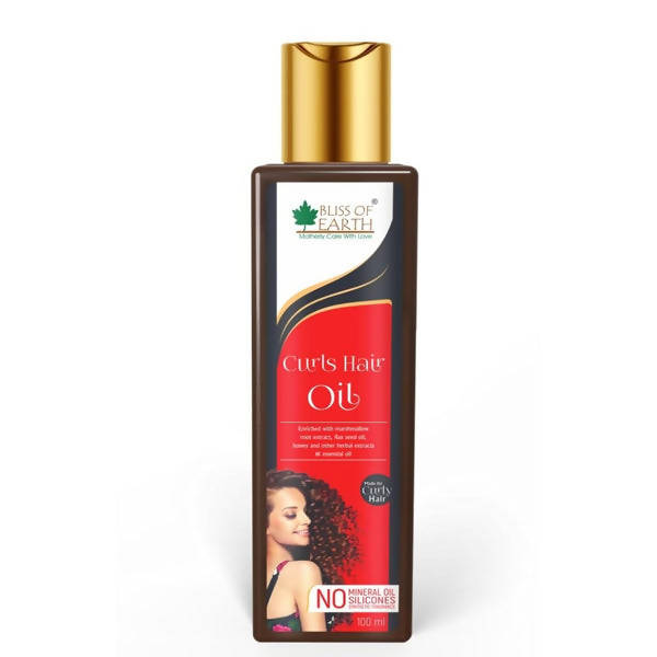 Bliss of Earth Curls Hair Oil | Grocsy