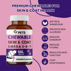 Carbamide Forte Pets Chewable Skin and Coat Tablets | Grocsy