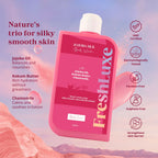 FreshLuxe Silk Bodywash Exfoliating & Hyderation Jojoba, Camomile & Ylang Ylang | Grocsy