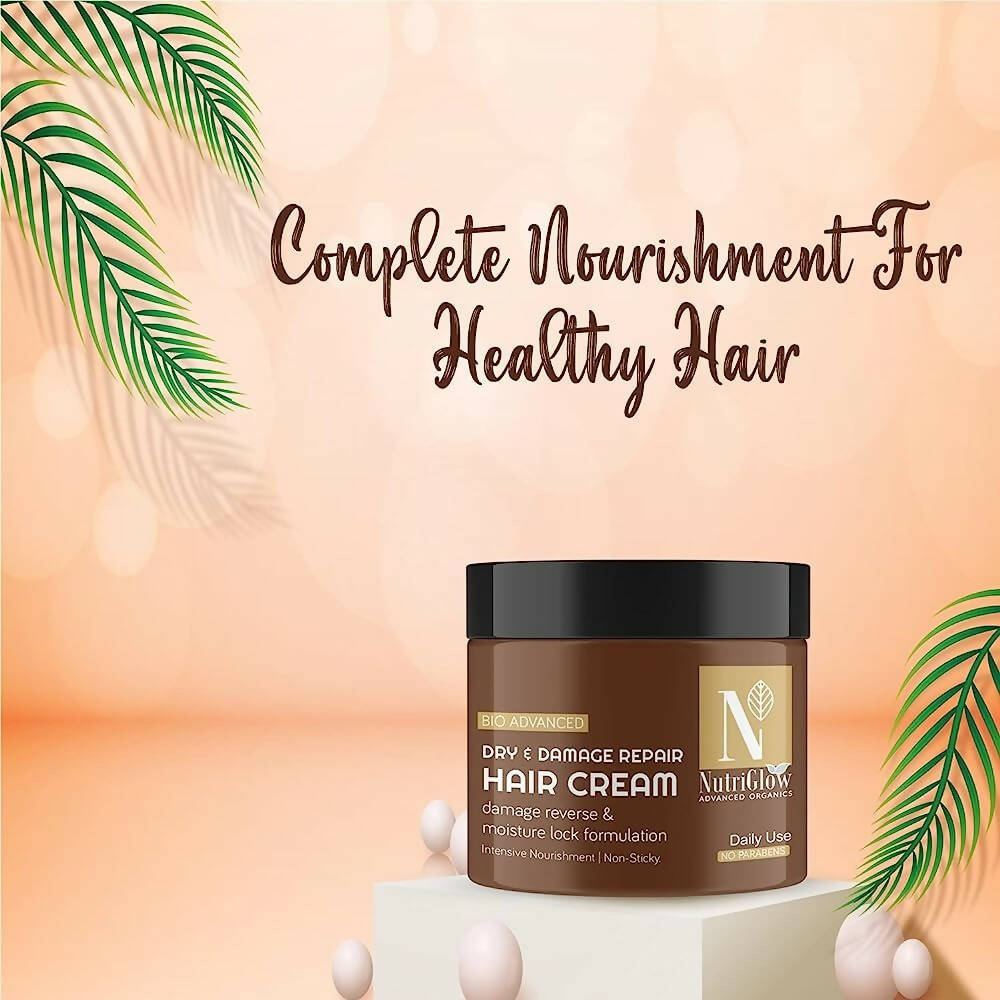 NutriGlow Dry & Damage Repair Hair Cream | Grocsy