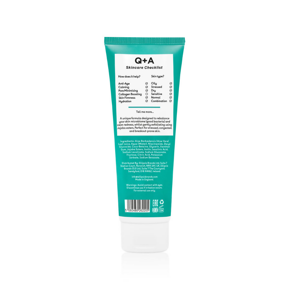Q+A Niacinamide Gentle Exfoliating Cleanser | Grocsy