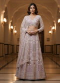 Lehenga Mart Light Pink Net Designer Bollywood Style Wedding Wear Lehenga Choli | Grocsy