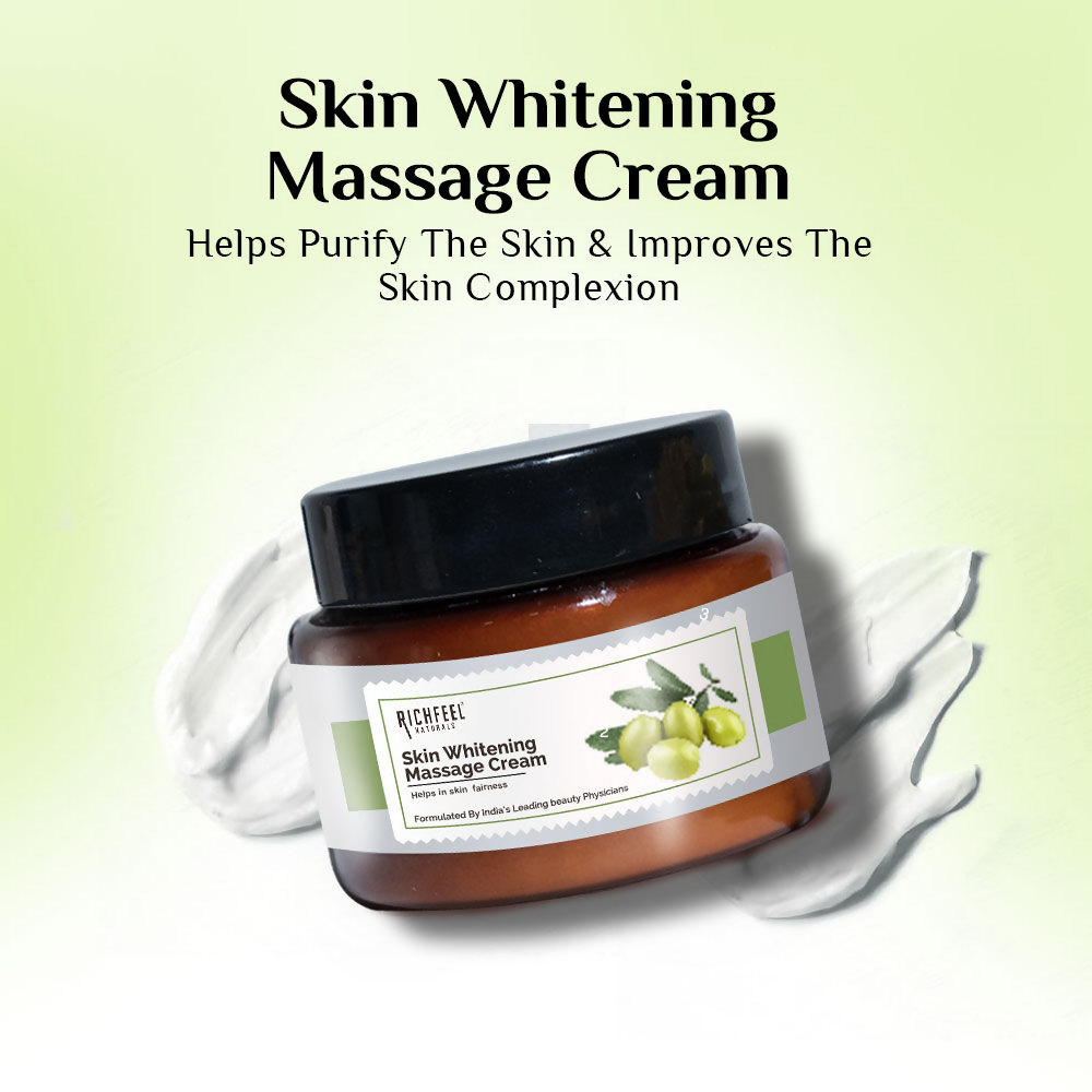 Richfeel Skin Whitening Massage Cream For Bright & Glowing Skin | Grocsy