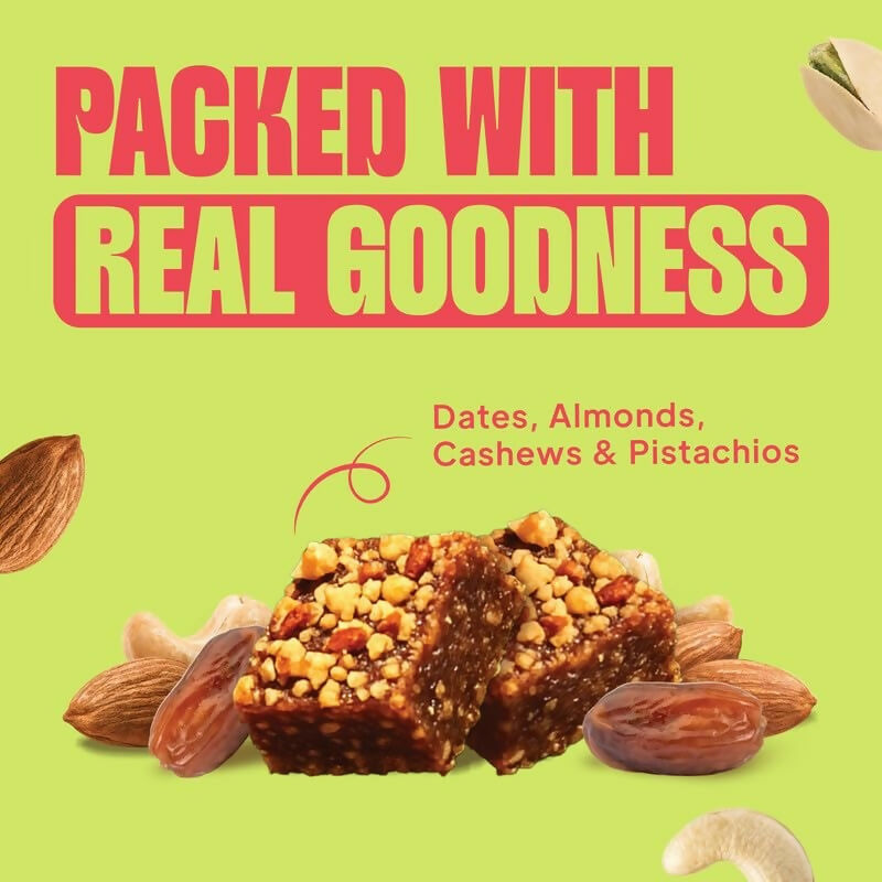 Yoga Bar Protein Date Minis – 16g Protein, No Refined Sugar, Dates & Nuts Snack | Grocsy