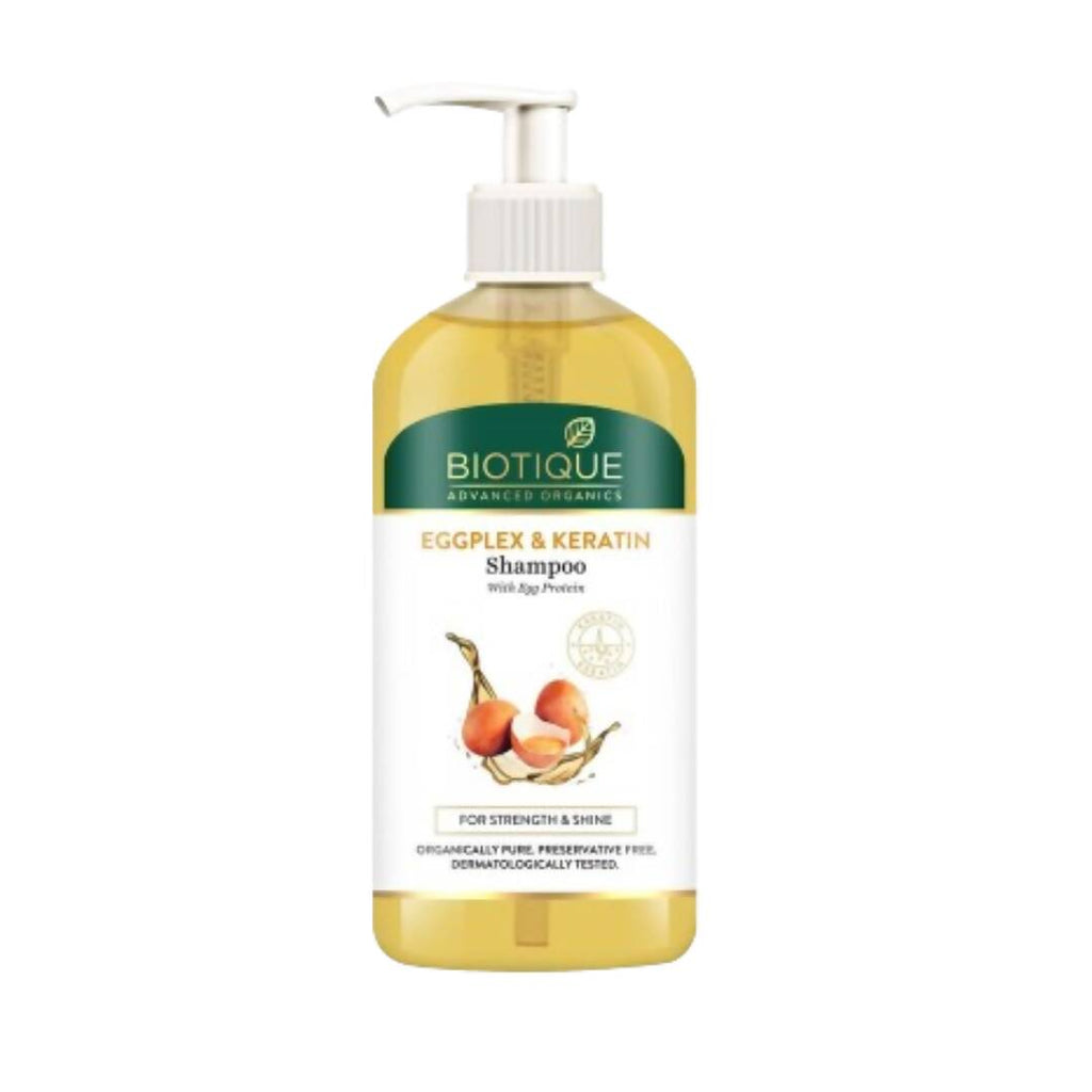 Biotique Eggplex & Keratin Shampoo | Grocsy