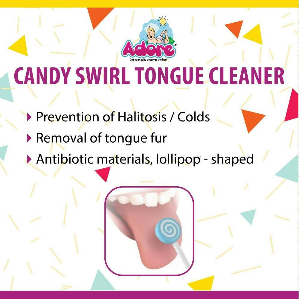 Adore Kid's manual Tongue Cleaner Combo | Grocsy