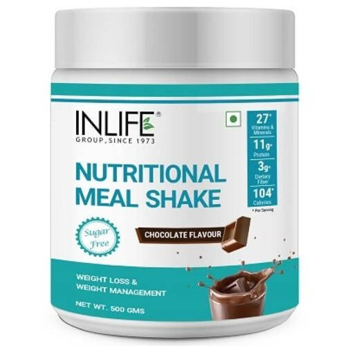 Inlife Nutritional Meal Shake Powder Chocolate Flavour | Grocsy