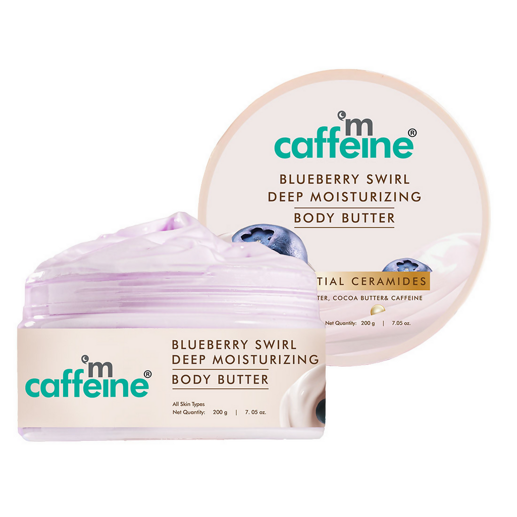 mCaffeine Blueberry Swirl Deep Moisturizing Body Butter | Grocsy