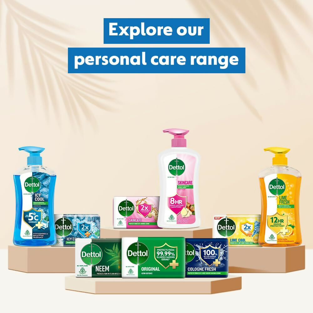 Dettol Icy Cool Bathing Soap Bar With 2x Menthol | Grocsy