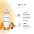 Kulsum's Kaya Kalp Honey Moist Face & Body Moisturizer For Radiant Glow & Hydration | Grocsy