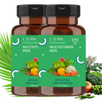 Laurik Multivitamin Tablets For Men | Vitamin A, C, D ,E With B Vitamins, Iron, Zinc & Calcium Supplements For Overall Health | Grocsy