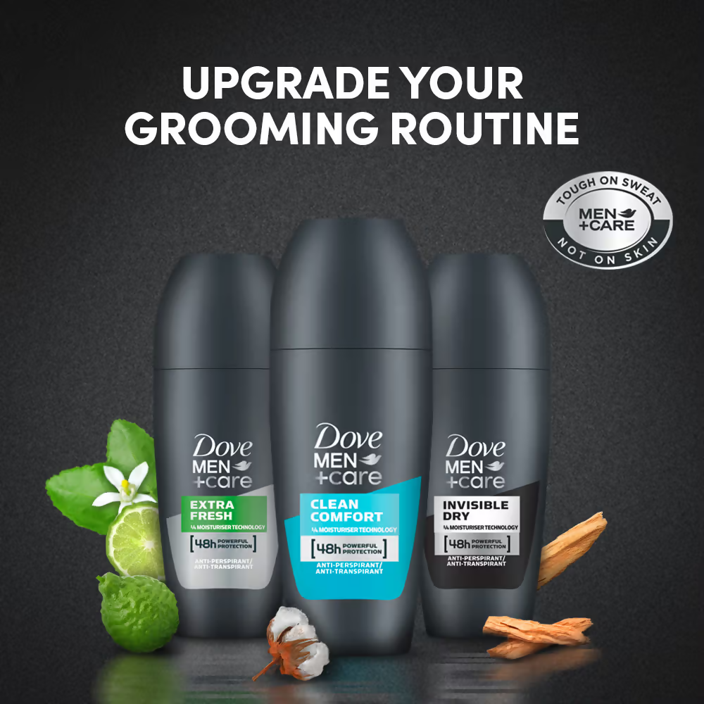 Dove Men + Care Extra Fresh Anti - Perspirant Roll - On | Grocsy