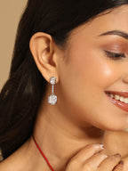 Nuyug Diamond Luxe Cascades Anti Tarnish Earrings | Grocsy