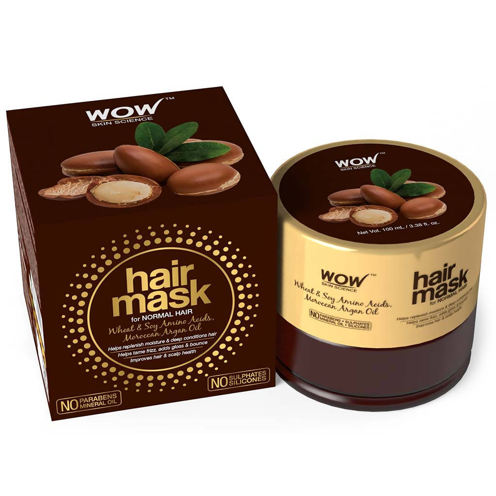 Wow Skin Science Hair Mask for Normal Hair | Grocsy