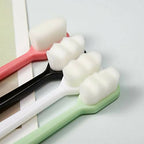 AHC Baby Ultra Soft Toothbrush With Micro Nano Bristles With Tongue Cleaner | Grocsy