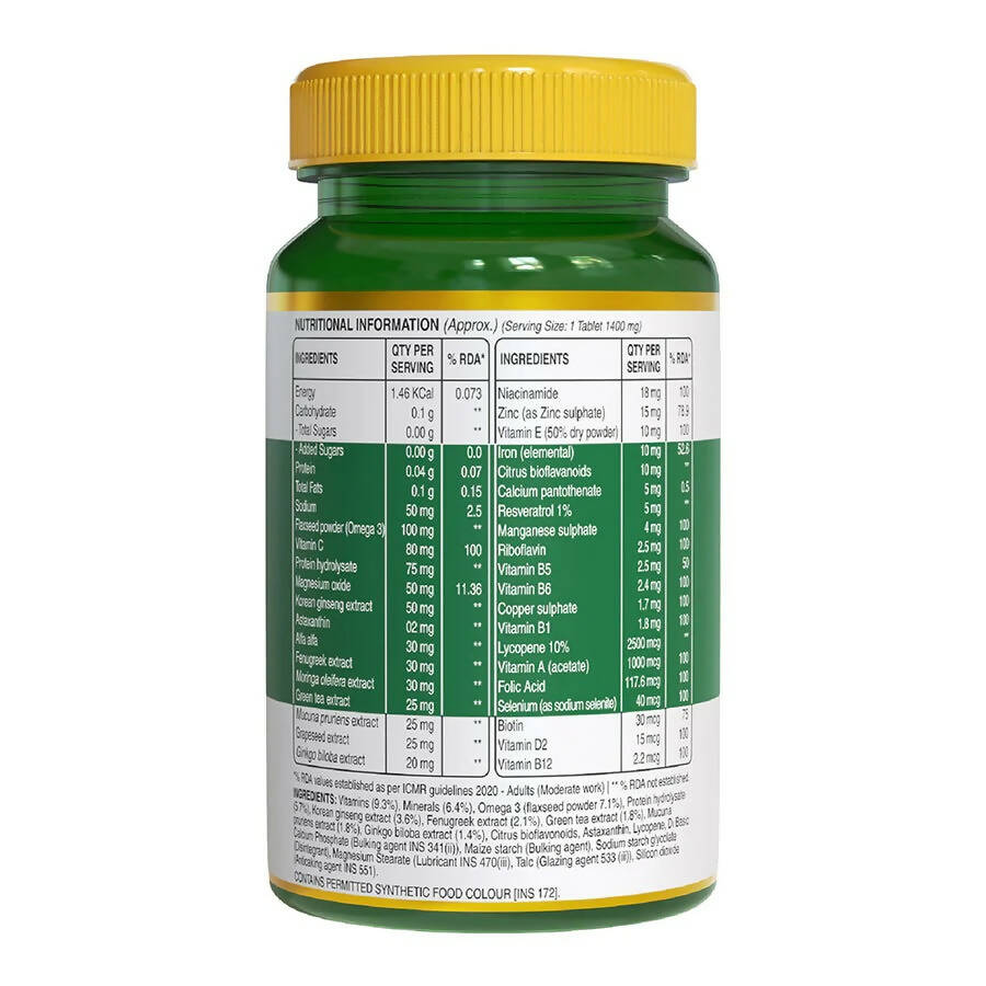 Pure Nutrition Multivitamin For Men Veg Tablets | Grocsy