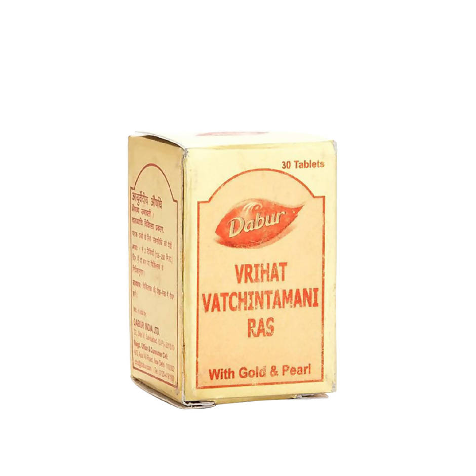 Dabur Vrihat Vatchintamani Ras With Gold And Pearl | Grocsy