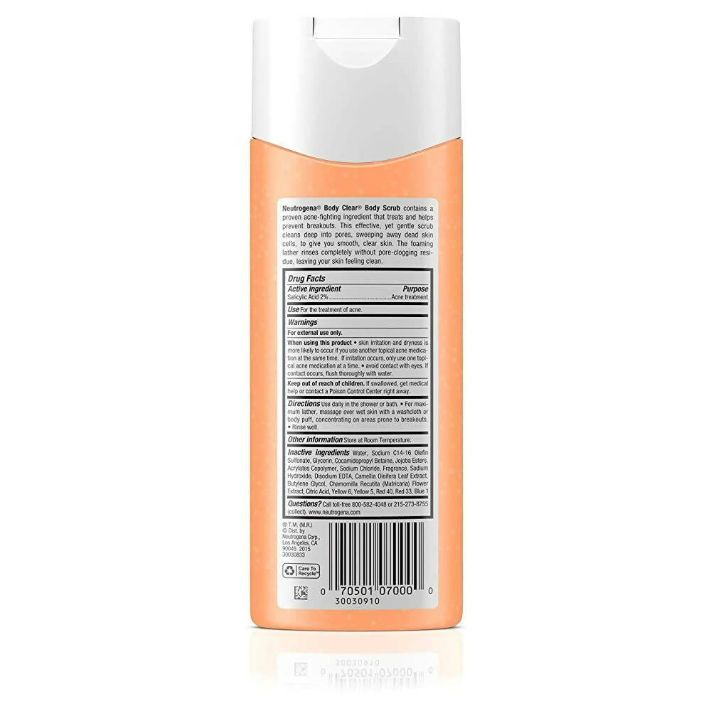 Neutrogena Body Clear Body Scrub | Grocsy
