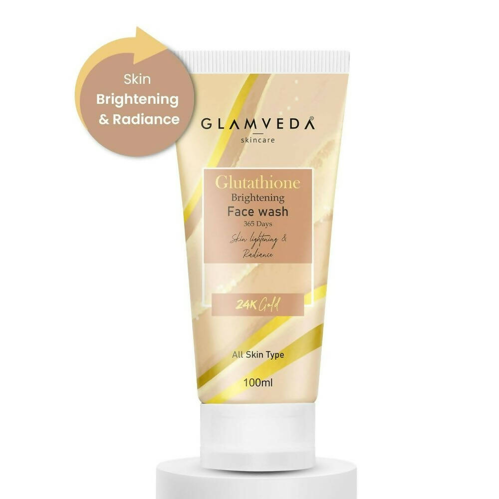 Glamveda Glutathione 24 K Gold Face Wash | Grocsy