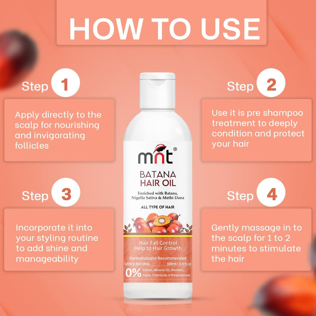 MNT Batana Hair Oil | Grocsy