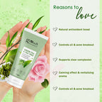 Globus Naturals Green Tea & Tea Tree Face Wash | Grocsy