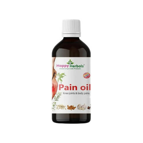 Happy Herbals Knee Joints & Body Pain Oil | Grocsy
