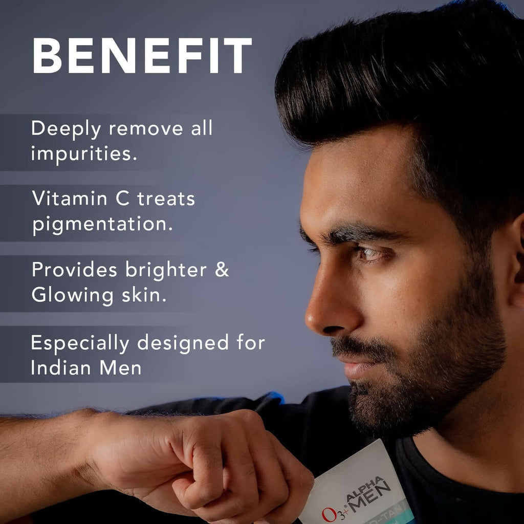 Professional O3+ Alpha Men Bright Glow Face Wash | Grocsy