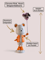 Sun Mun Decors Orange Premium Teddy | Grocsy