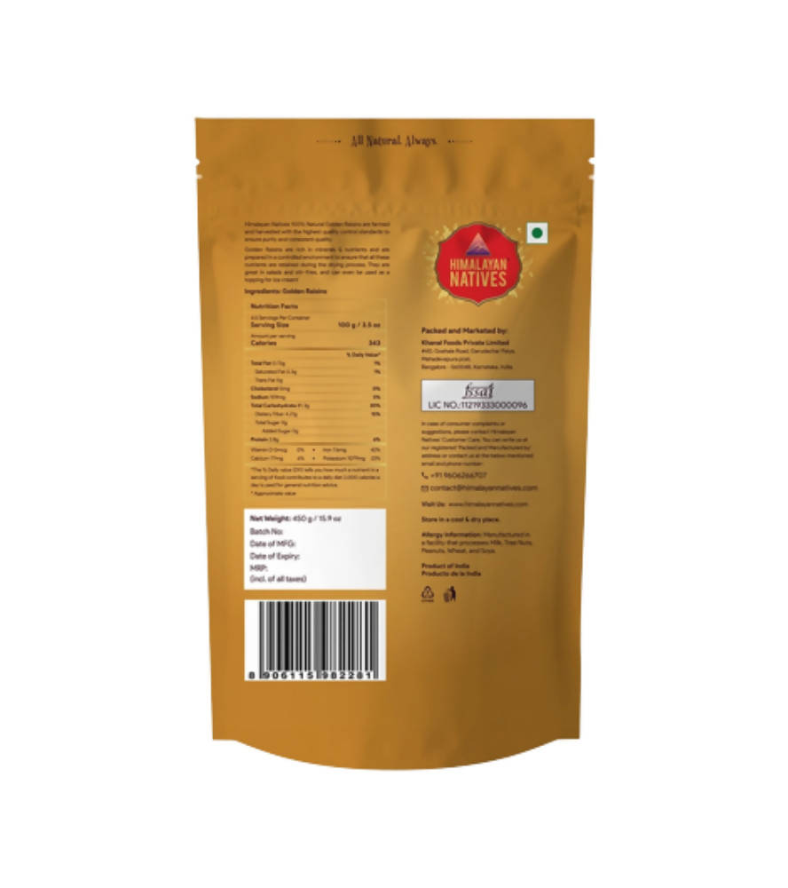 Himalayan Natives Golden Raisins | Grocsy