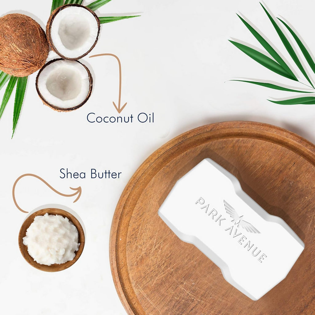 Park Avenue Premium Men’s Soap With Shea Butter + Coconut Oil | Grocsy