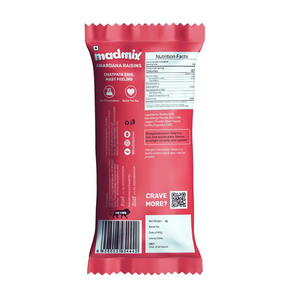 Madmix Anardana Raisins | Grocsy