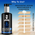 Muuchstac Ocean Moisturizer & Sunscreen For Men | Grocsy