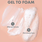 Wishful By Huda Beauty Get Clean 2% PHA & Sea Mossgentle Foaming Cleanser - Korean Skincare | Grocsy