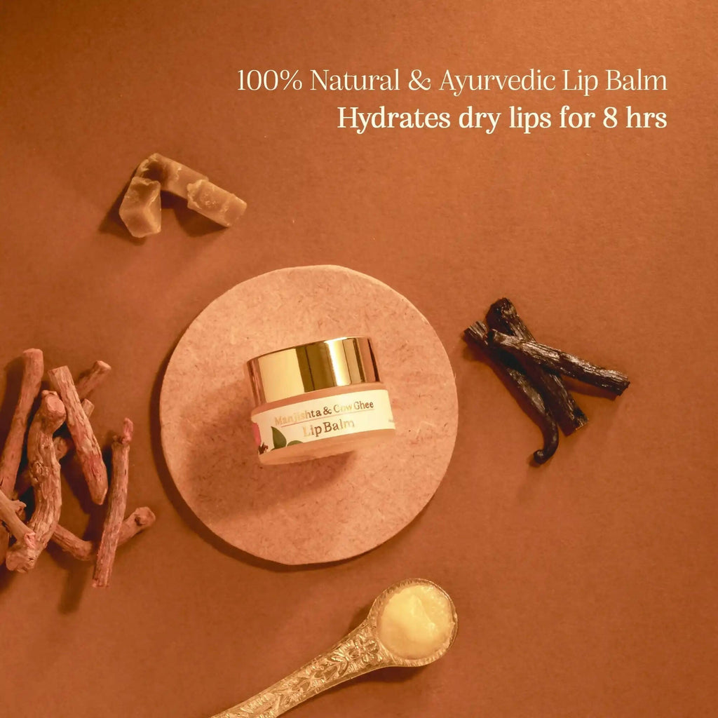 Chengavi Manjishta & Cow Ghee Lip Balm | Grocsy