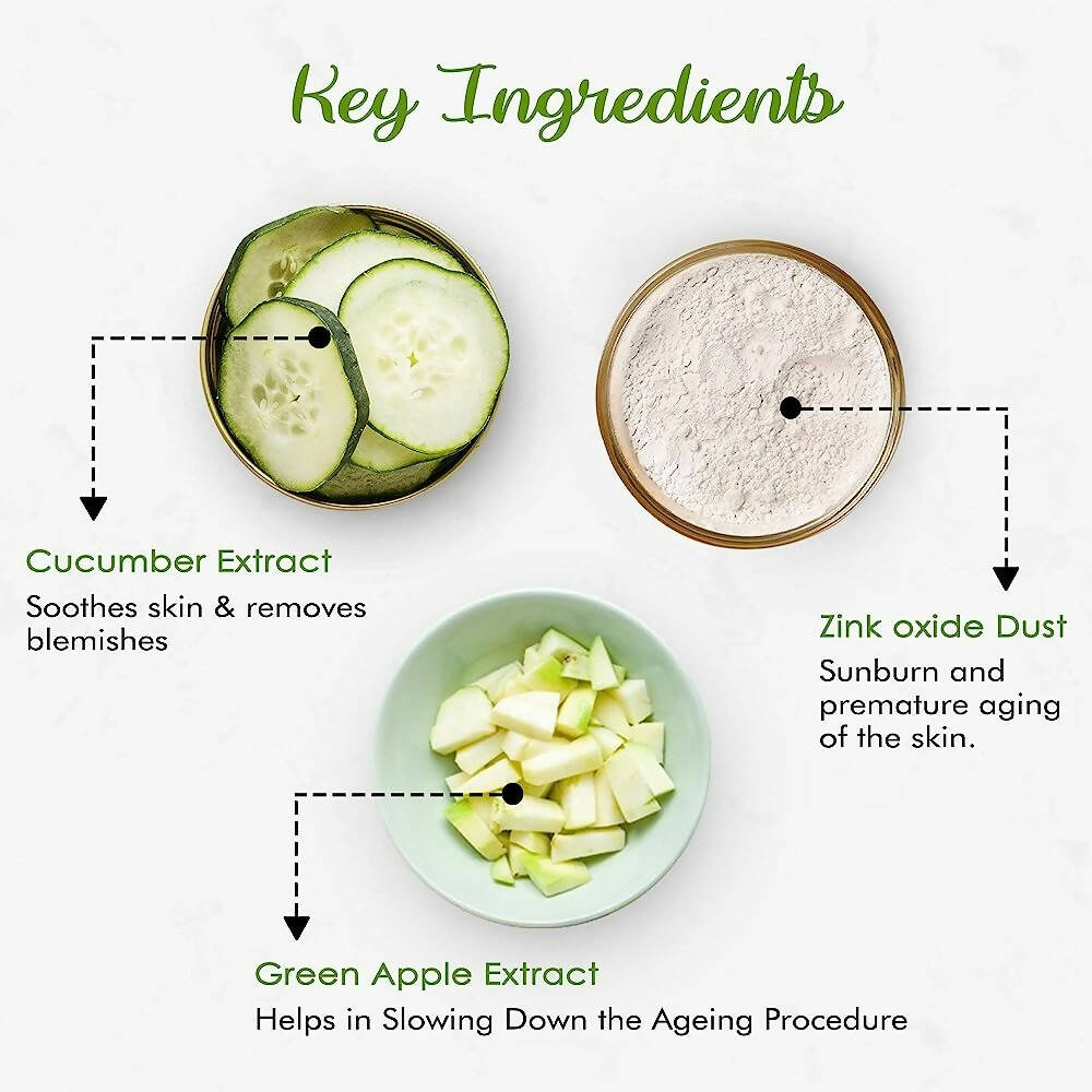 NutriGlow Advanced Organic Green Apple Facial Toner | Grocsy