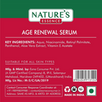 Nature's Essence Facialist Age Renewal Serum | Grocsy