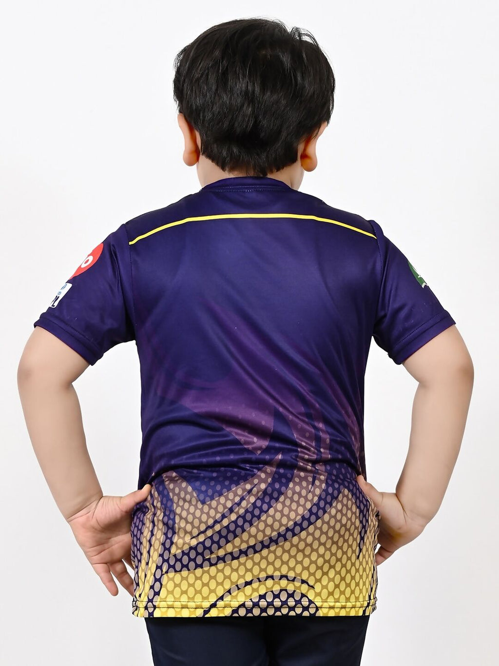 Baesd Boys Sports Round Neck Printed Cricket Jersey IPL, T20 T-shirt | Grocsy