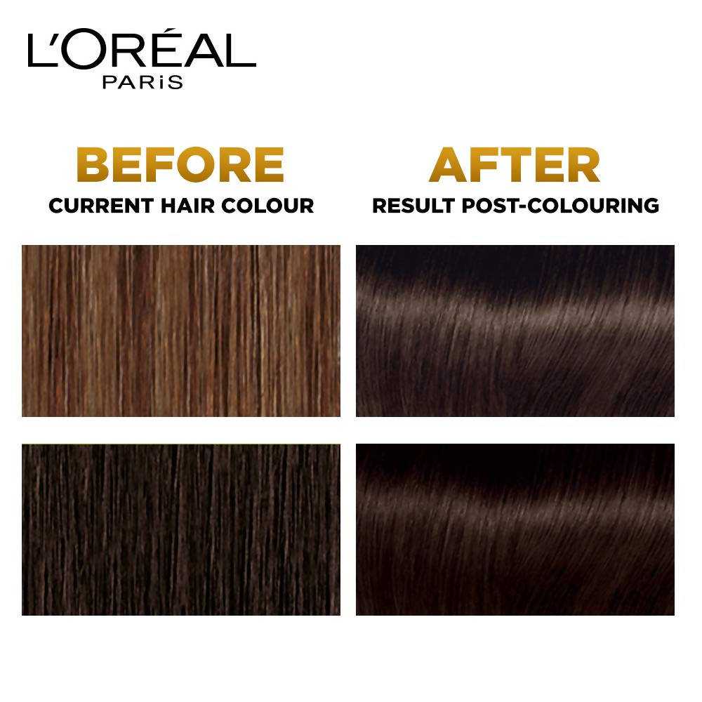 LOreal Paris Excellence Creme Hair Color - 3 Dark Brown | Grocsy