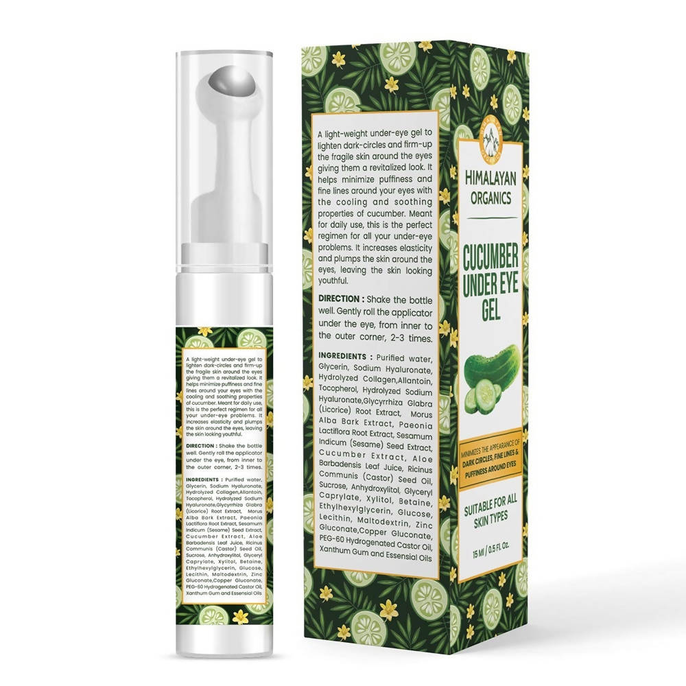 Himalayan Organics Cucumber Under Eye Gel | Grocsy