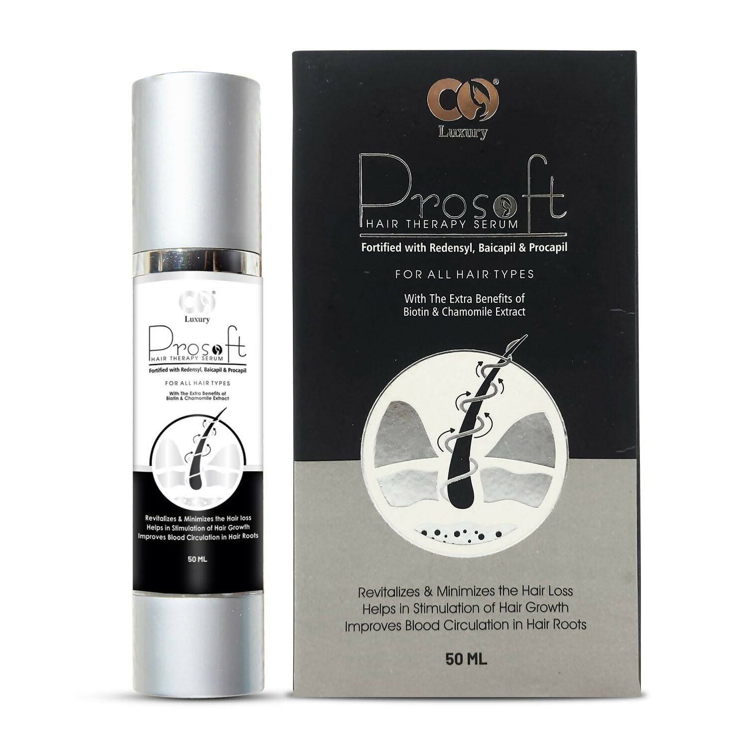 Prosoft Hair Therapy Serum For Hair Fall Control & Hair Growth | Grocsy