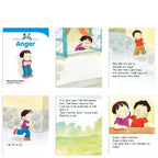 Jolly Scholars Emotional Well Being Story Books Set of 8 Ages 3-6 Years For Kids Learn Beauty, Anger, Sadness, Love Family & Friends etc. | Grocsy