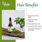 Vedic Naturals Peppermint Essential Oil | Grocsy