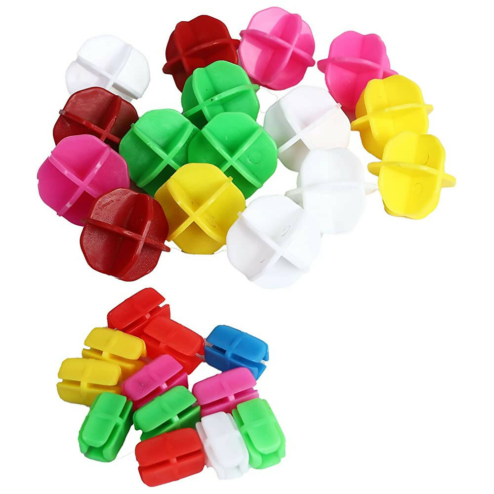 Kipa Educational 200 Snowflakes Toy Pieces Building Blocks Toys for Kids Education Blocks Learning Puzzle Toys-Multi Color | Grocsy