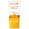 WishCare Invisible Gel SPF50 Ceramide Sunscreen - PA++++ | Grocsy
