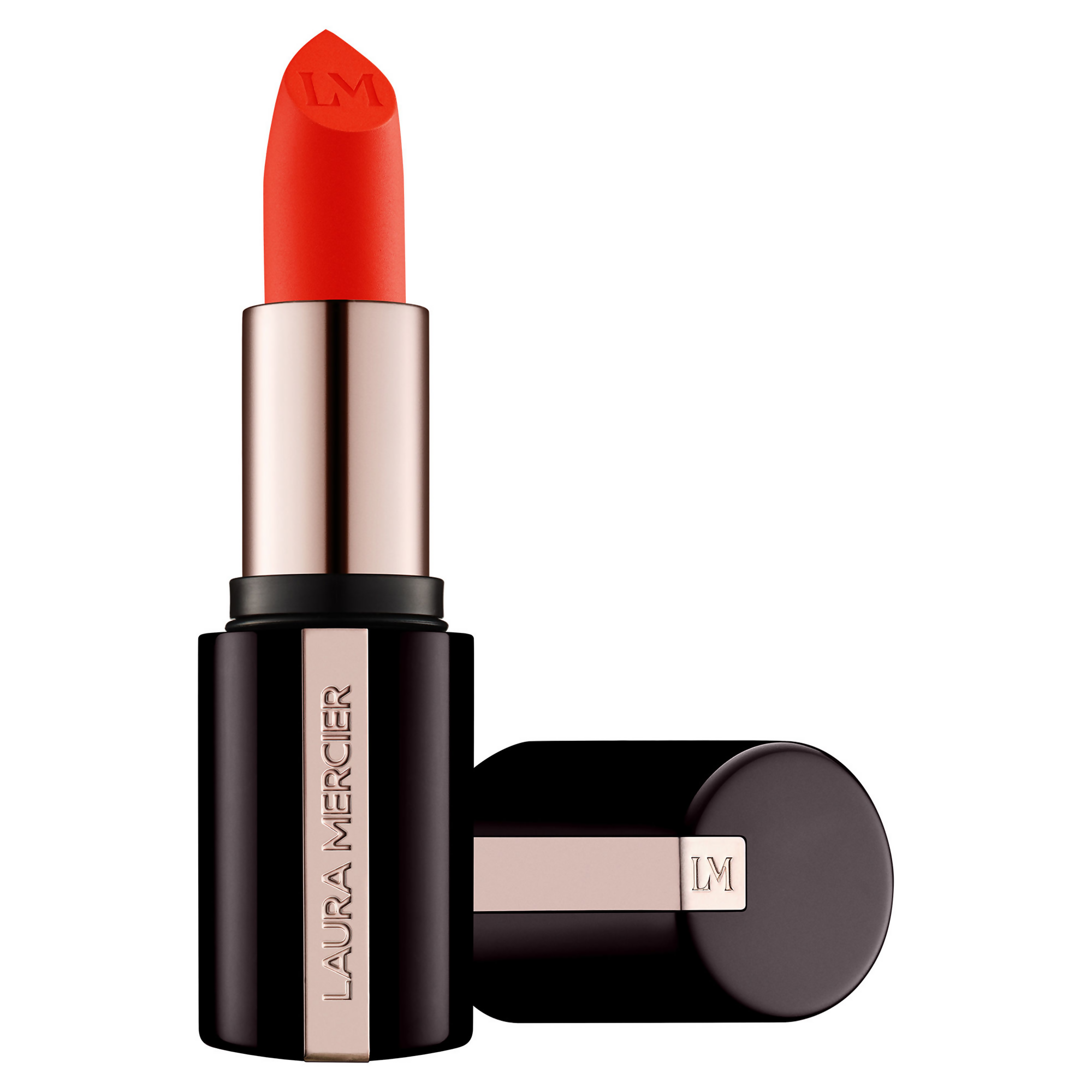 Laura Mercier Caviar Smoothing Matte Lipstick - 500 Flame Challis | Grocsy