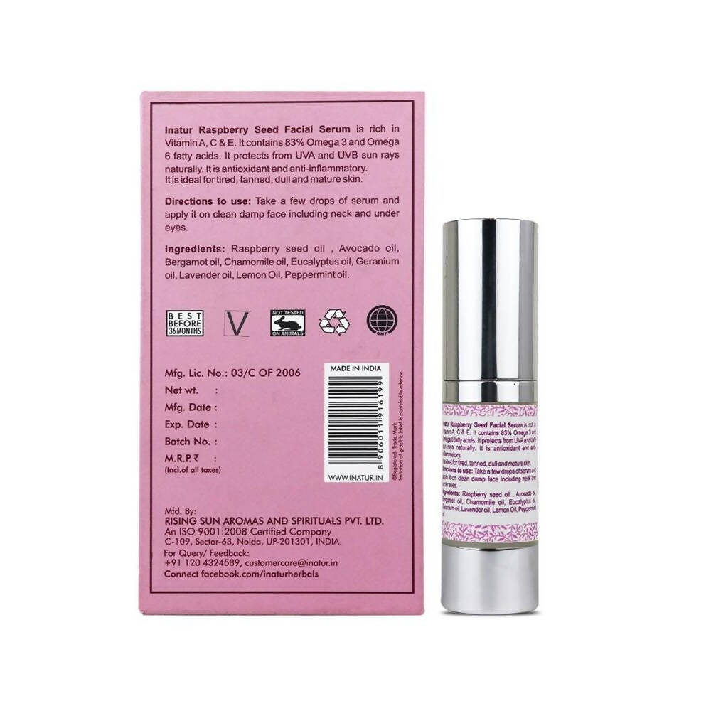 Inatur Vitamin C Raspberry Seed Facial Serum | Grocsy