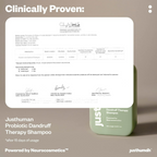 JustHuman Probiotic Anti Dandruff Shampoo | Grocsy