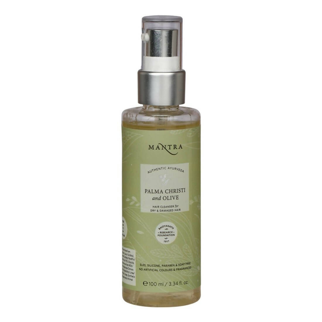 Mantra Herbal Palma Christi and Olive Hair Cleanser For Dry & Damaged Hair | Grocsy