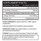Inlife L-Carnitine L-Tartrate Capsules | Grocsy