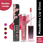Orgatre MoodBliss Lip Gloss - Red Tones | Grocsy